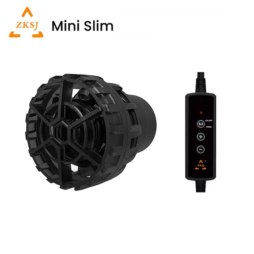 Marine Aquarium Wave Maker - ZKSJ الجيل الثالث Mini Slim 2000