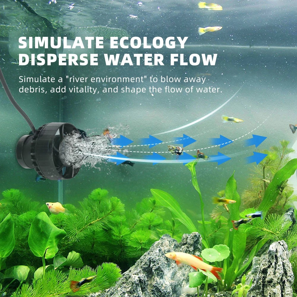 مضخة مولد موجات Jebao Jecod SL - مراجعة Marine Aquarium Wave Maker وسعره