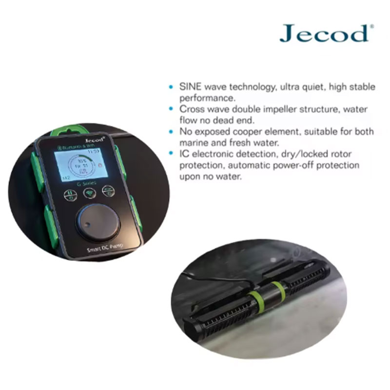 مضخة تدوير المياه Jecod GCP من - مراجعة Marine Aquarium Wave Maker وسعره