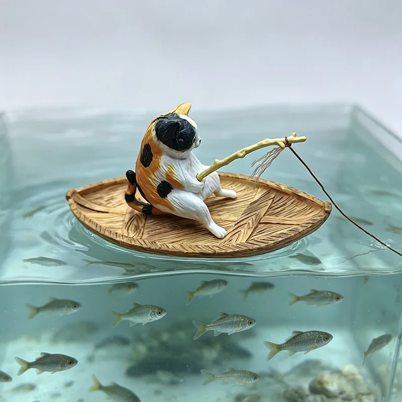 زينة حوض السمك: قارب صيد القطط - مراجعة Aquarium Marina وسعره
