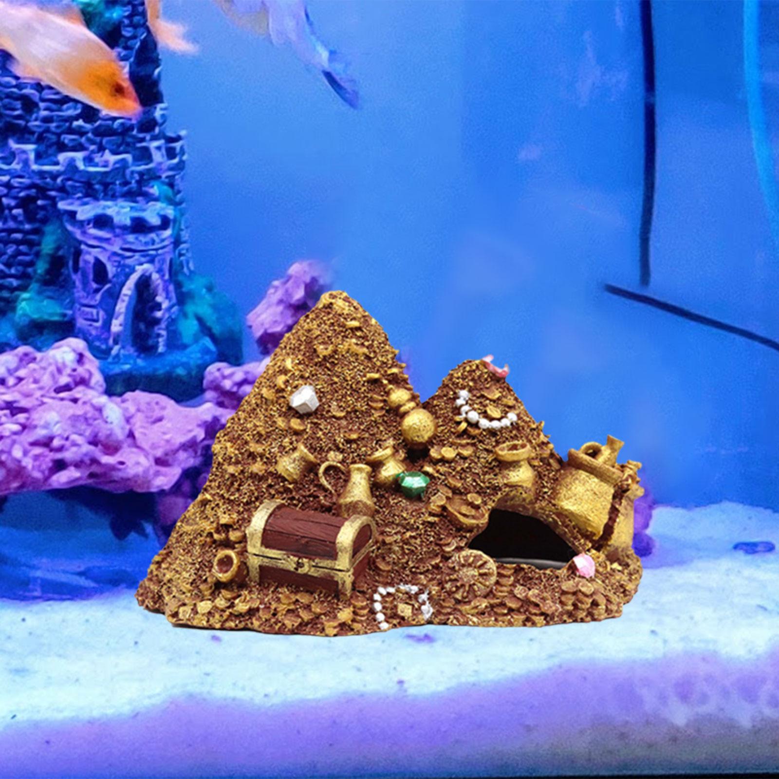 حوض السمك الجنينة مخبأ الكهوف  - مراجعة Aquarium Marina وسعره