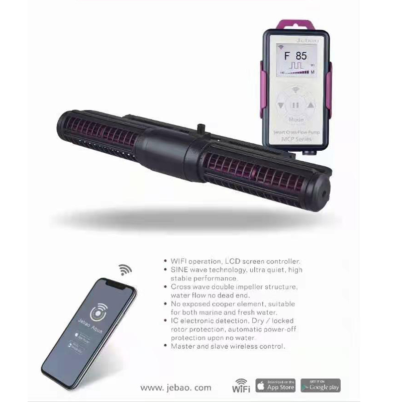 مضخة تدفق متقاطع جديدة من Jeba - مراجعة Marine Aquarium Wave Maker وسعره