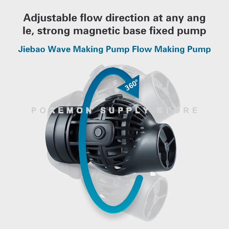 Jecod تداول ومضخة موجة CWP-600 - مراجعة Marine Aquarium Wave Maker وسعره