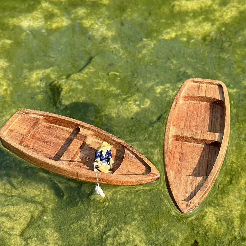اليدوية قارب خشبي صغير عائم قا - مراجعة Aquarium Marina وسعره